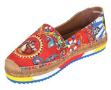 'Carretto' Print Espadrilles - DESIGNER INSPIRED FASHIONS
