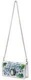 Mini Lucia Floral Metallic Bag