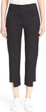 Asymmetric Cropped Pants in Black - DESIGNER INSPIRED FASHIONS