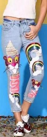 Embellished Jeans - DESIGNER INSPIRED FASHIONS