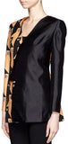 Face Print Asymmetric Blazer - DESIGNER INSPIRED FASHIONS