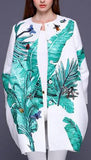 Banana Leaf Embellished Brocade Coat - DESIGNER INSPIRED FASHIONS