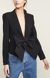 Bow-Front Blazer | DESIGNER INSPIRED FASHIONS
