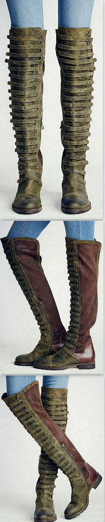 'Black Forest' Over The Knee Boot - DESIGNER INSPIRED FASHIONS