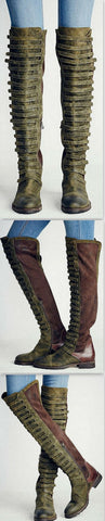 'Black Forest' Over The Knee Boot - DESIGNER INSPIRED FASHIONS