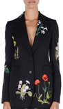 'Charlene' Floral Embroidered Blazer/Jacket & Pant Set - DESIGNER INSPIRED FASHIONS