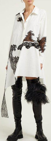Asymmetric Shirt Dress | DESIGNER INSPIRED FASHIONS