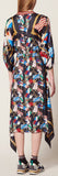 Asymmetrical Printed Dress