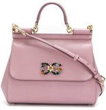 Small Sicily Shoulder Bag, Pink