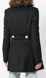 Double-Breasted Fitted Coat