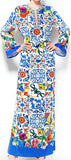 Tile Print Kaftan Dress