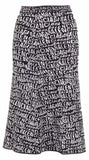 Logo Intarsia Knit Midi Skirt | DESIGNER INSPIRED FASHIONS