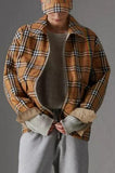 Rainbow Vintage Check Harrington Jacket