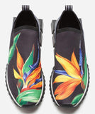 Sorrento Sneakers with Birds of Paradise Print