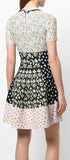 Contrast Panel Dress