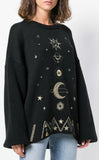 Embroidered Details Jumper