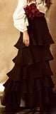 'Western Wallflower' Georgette Skirt