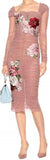Floral-Embroidered Tulle Dress | DESIGNER INSPIRED FASHIONS