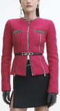Hybrid Zip Moto Jacket