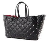 Boomstud Quilted Leather Tote Bag | DESIGNER INSPIRED FASHIONS
