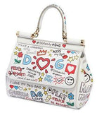 Sicily Graffiti Leather Bag
