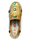 'Amilina' Embellished Platform Loafer - Black, Red, Metallic Gold | DESIGNER INSPIRED FASHIONS