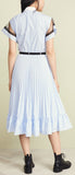 Pleated Shirt-Dress