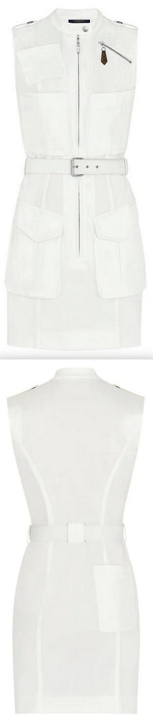 Belted Cargo Dress