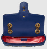 GG Marmont Embroidered Velvet Mini Bag