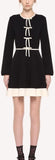 Frisottine Dress With Bow Detail