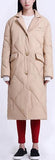 Single-Breasted Puffer Coat