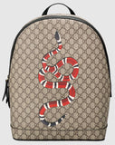 Kingsnake Print GG Supreme Backpack