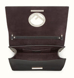 KAN I F Black Leather Bag