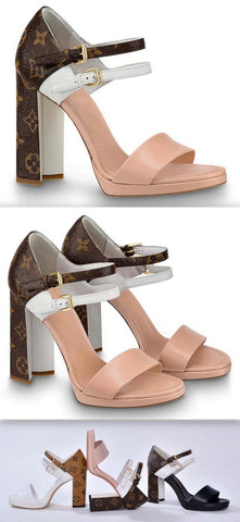 'Matchmake' Sandals - Blush