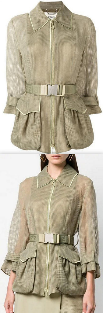 Belted Textured Jacket | DESIGNER INSPIRED FASHIONS