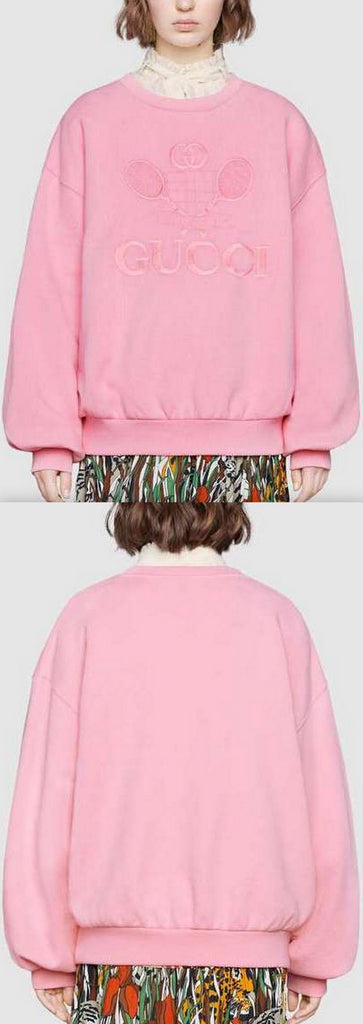 Oversize Logo Tennis Sweatshirt