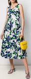 Floral Print Midi Dress | DESIGNER INSPIRED FASHIONS