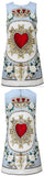 Embellished Sacred Heart Mini Dress