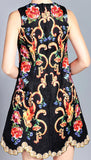 Embellished Shift Dress