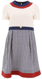 Optical Skirt Dress
