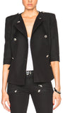 Double Breasted Half-Sleeve Jacket - DESIGNER INSPIRED FASHIONS
