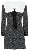 Marocain Printed Crepe Silk Dress