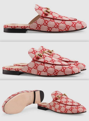 Princetown GG Canvas Slipper