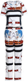 Horse Bit Print Top & Pant Set | DESIGNER INSPIRED FASHIONS