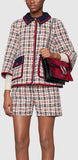 Tweed Check Jacket and Short Set
