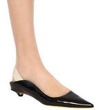 20mm Patent Leather Slingback Flats