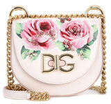 Wifi Leather Floral Shoulder Bag