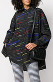 Diagonal Stripe Logo Shirt