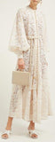 Amari Paisley-Crochet Midi Dress | DESIGNER INSPIRED FASHIONS