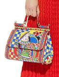 Playing Card Print Sicily Bag